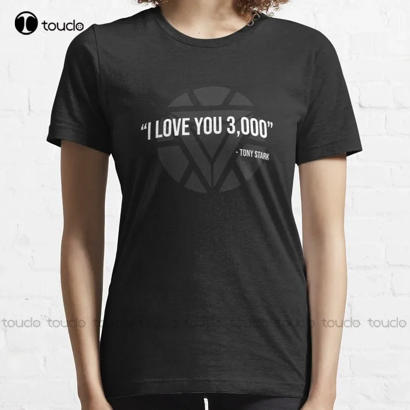 I LOVE YOU 3000 T-Shirt womens tshirts graphic Custom aldult Teen unisex digital printing xs-5xl All seasons cotton Tee shirt