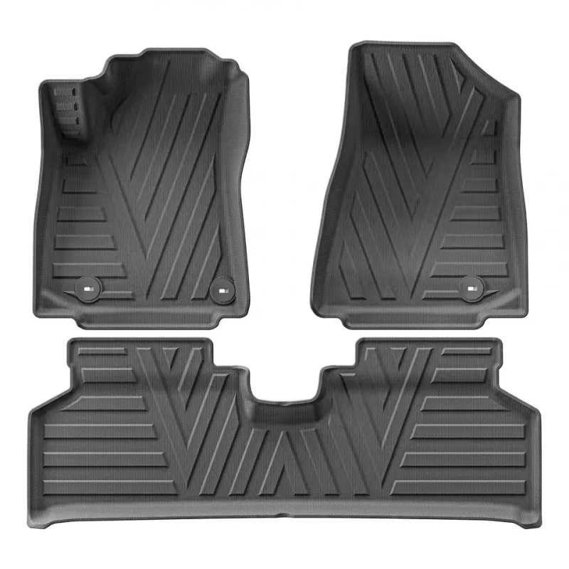 

Hot Selling TPE Car Floor Mats All Weather Waterproof Anti-Slip Foot Pad Cargo Liner For 2023 2024 2025 Vehicle