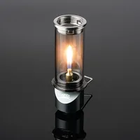 BRS-55 Lámpara de luz de velas de ensueño Equipo de iluminación de tienda Lámpara de camping Lámpara de vela de gas a prueba de viento Luces de camping al aire libre