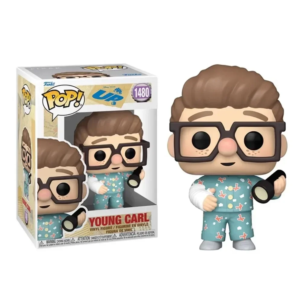 Funko المنبثقة أنيمي الشكل إيلي الشكل قصب فريدريكسون GK تمثال راسل عمل أرقام نموذج دمية حلية لعبة للأطفال