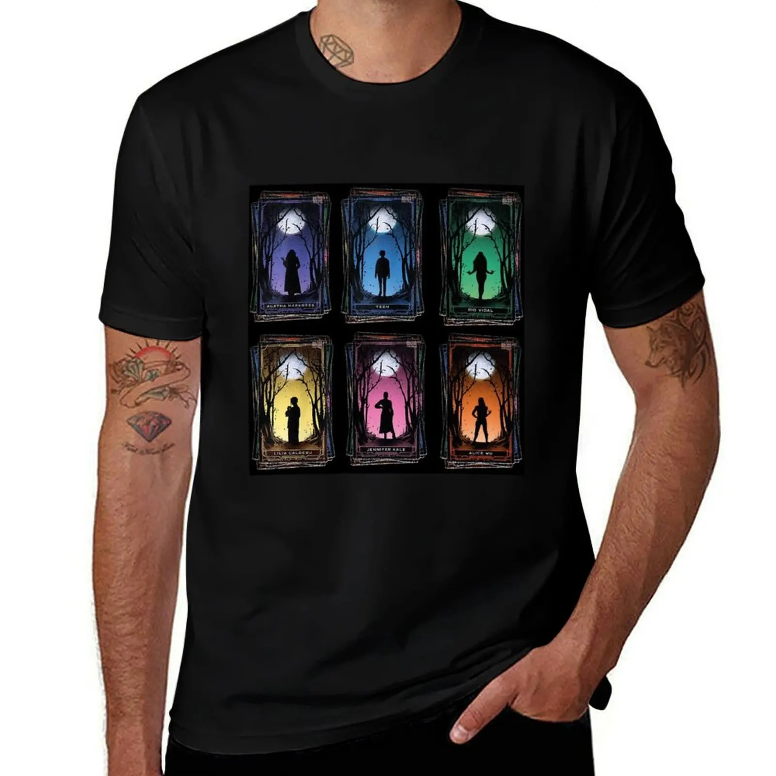 

All cards - Agatha Along Witches T-Shirt Work Casual Loose Fit T-Shirt
