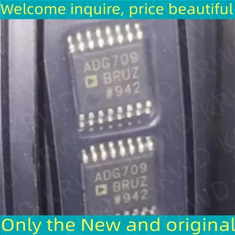 5PCS ADG709 BRUZ  New and Original Chip IC ADG709BRUZ-REEL7 ADG709BRUZ ADG709BR ADG709B ADG709 SOP-16