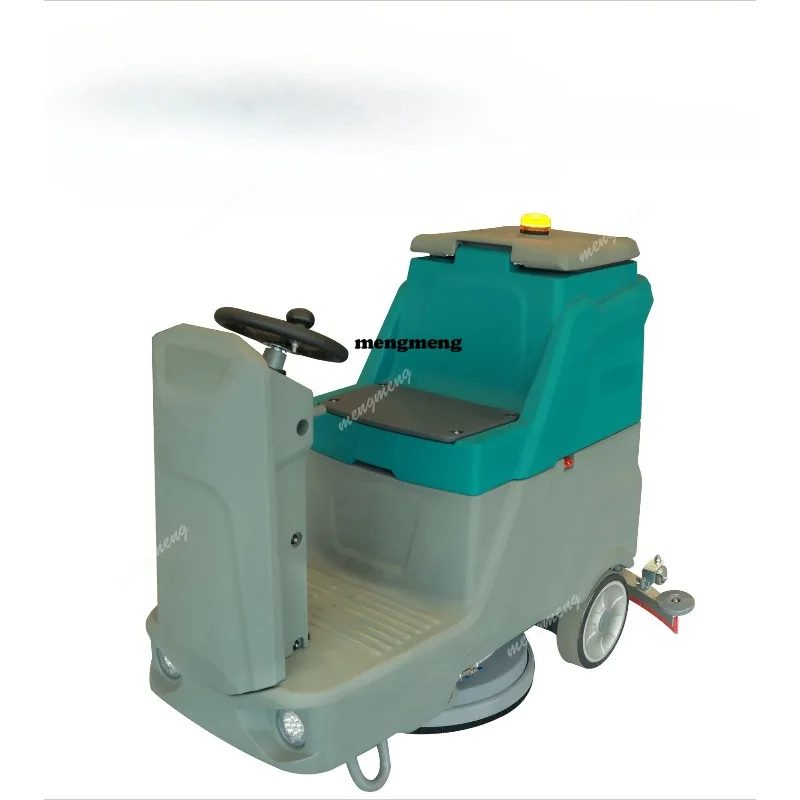 GS560 Electric Ride-On Floor Scrubber Cleaning Machines Self-Cleaning Suction for Restaurant Use