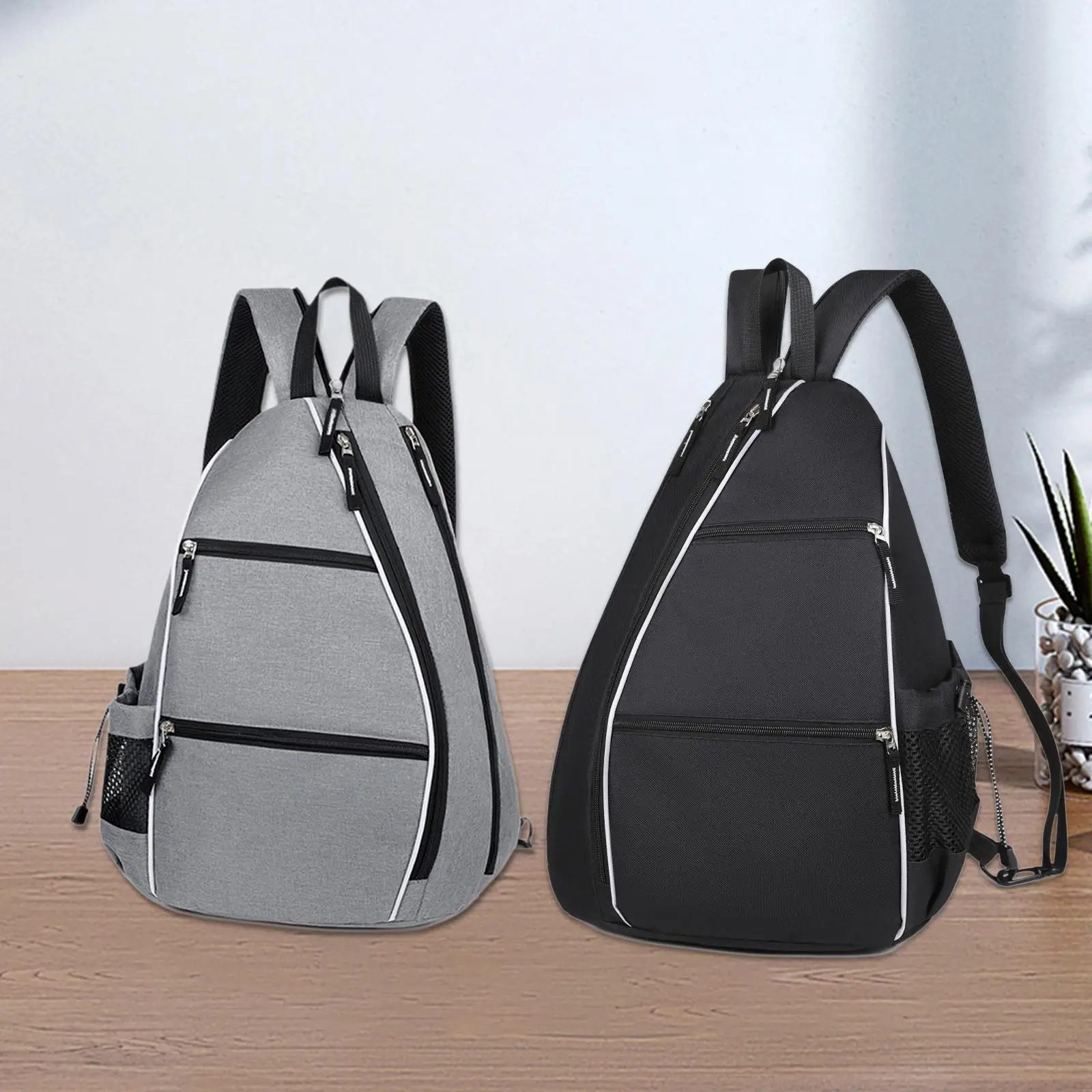 Pickleball Bag Pickleball Backpack Tennis Backpack Casual Waterproof with Water Bottle Holder Badminton Tennis Racket Bag