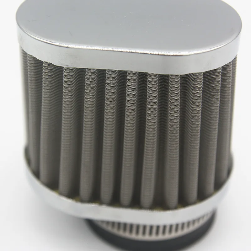 1pcs Motorcycle Air Filter For Suzuki Honda Yamaha Universal Turbo Vent Crankcase Breather Bike Scooter Air Pods Cleaner
