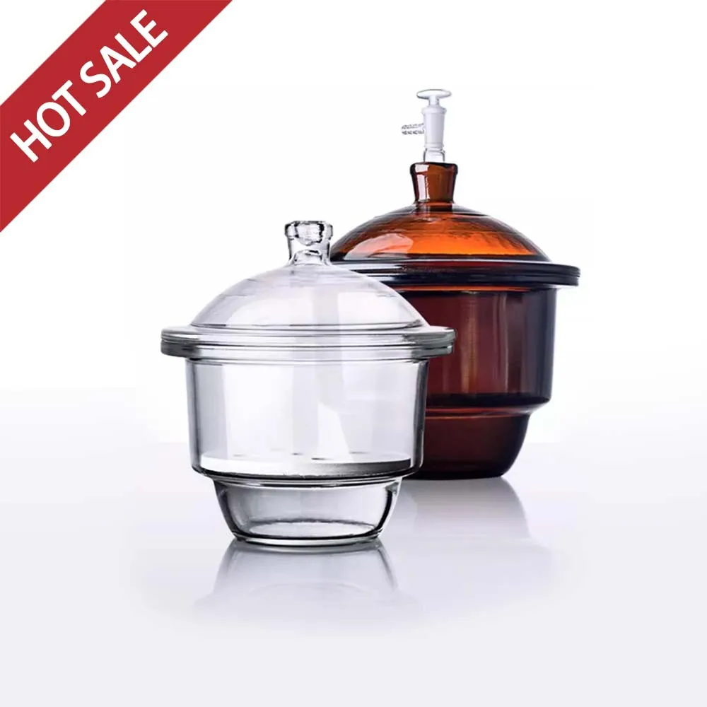 

Laboratory Glass Vacuum Dryer, Vacuum Drying Dish, Laboratory with Lid, Transparent and Valve, Multiple Specifications To Choose