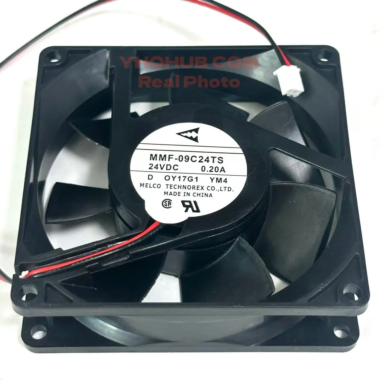 MMF-09C24TS DC 24V 0.20A 90x90x25mm 2-wire Server Square Fan