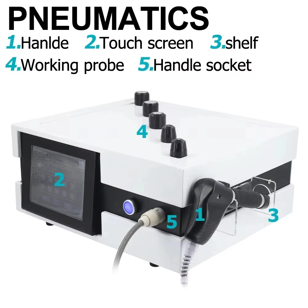 2025 12 бар пневматический аппарат для ударно-волновой терапии для лечения ЭД, облегчение боли, новый профессиональный ударно-волновой массажер для релаксации тела