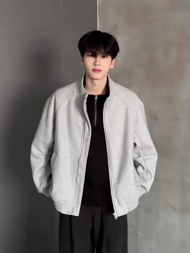 

Мужская черная куртка: Элегантная винтажная классика для вечеринок, клубов и уличного стиля. Идеально для молодежи.