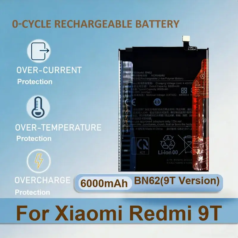 BN62 6000mAh Battery for Redmi 9T