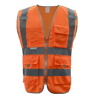 SFvest-Gilet de sécurité, vêtement de travail, haute visibilité