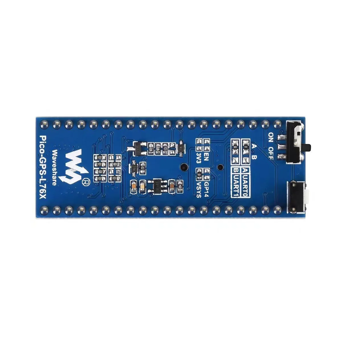 Micro Snow Raspberry Pi Pico2 Expansion Board L76K Module A-GNSS Beidou High Precision Positioning UART Communication