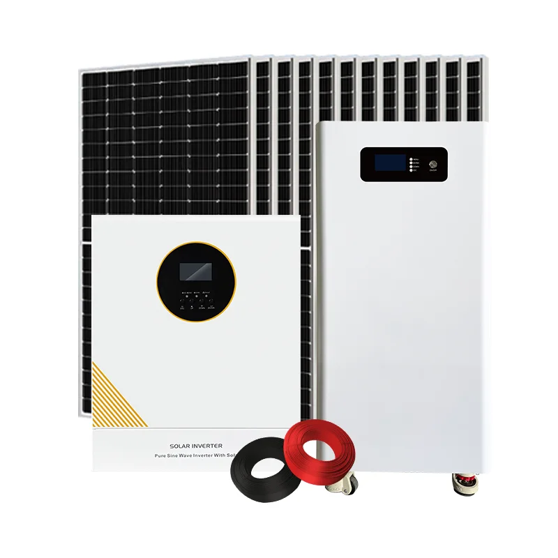 Whole House Solar System 3KW 6KW 5KW 10KW Solar Generator Diy Kit Home Energy Storage