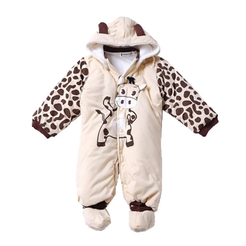 Winter Girl Hat Jumpsuit Shoes Set Newborn Outerwea Layette Down Clothing Boy Coat Parkas Baby Clothes Snowsuit Costume Suit