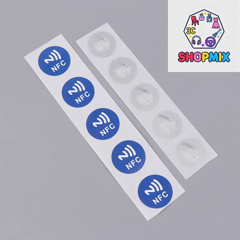 1/20/50Pcs NFC Labels Stickers Badges Label Sticker RFID Electronic Tag Rewritable Secret Key Sticker NFC Tags