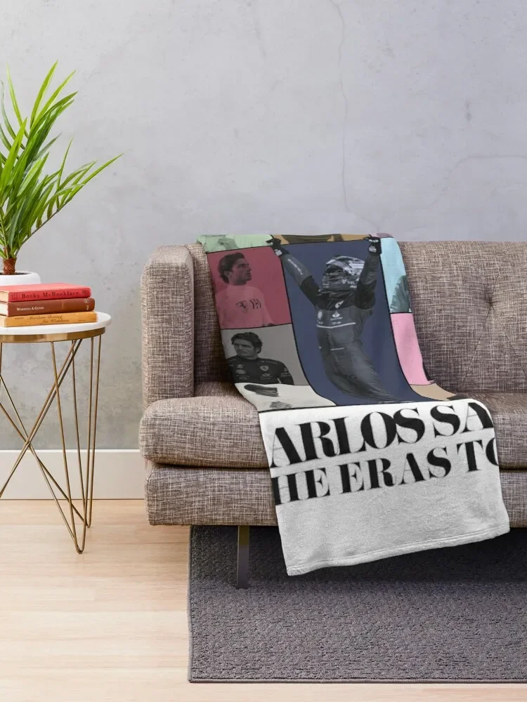 Carlos Sainz ft. The Eras Tour Throw Blanket Thins manga Multi-Purpose Blankets