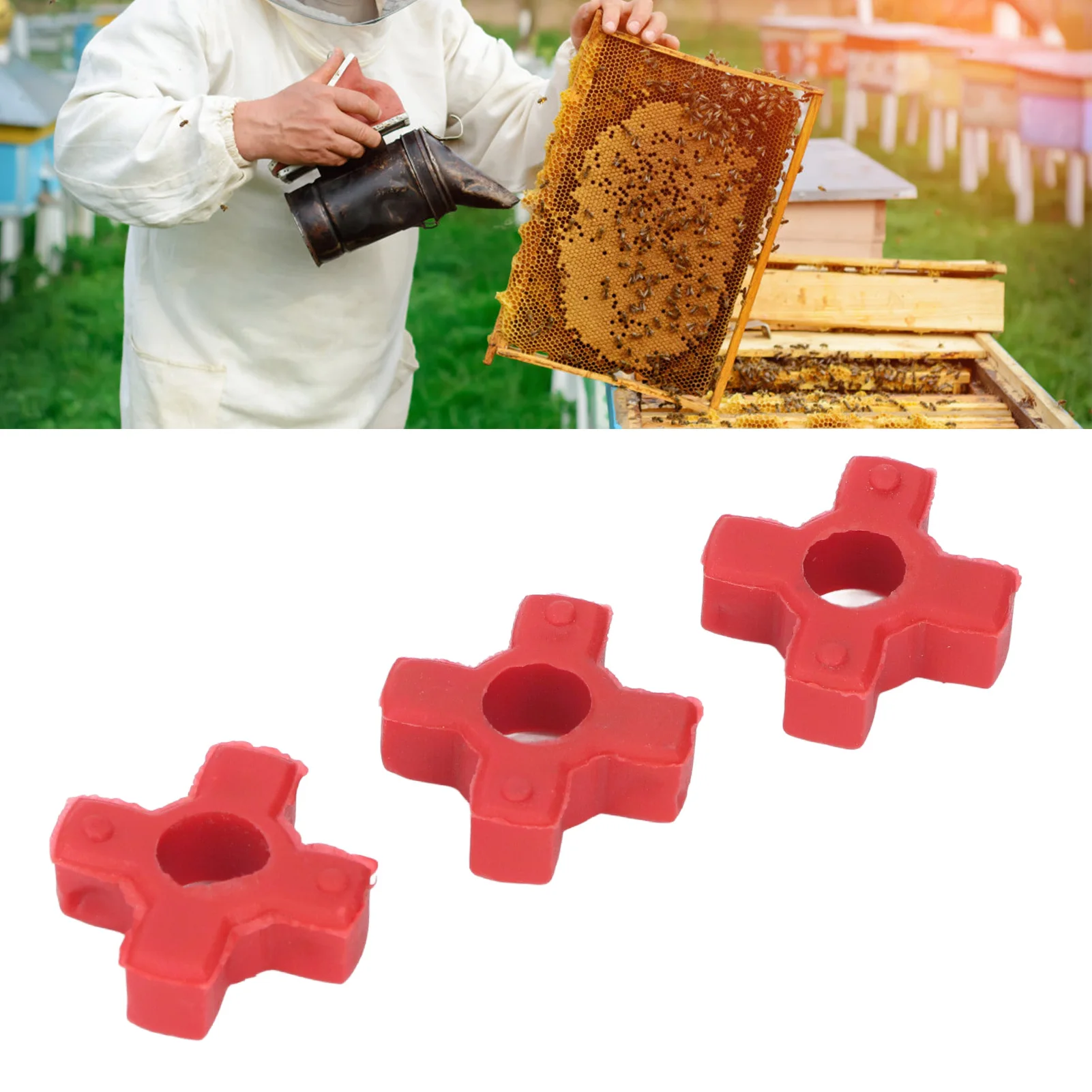 10 個蜂蜜抽出器ブッシュコネクタポリウレタンクッション交換部品耐久性のある衝撃吸収アクセサリー
