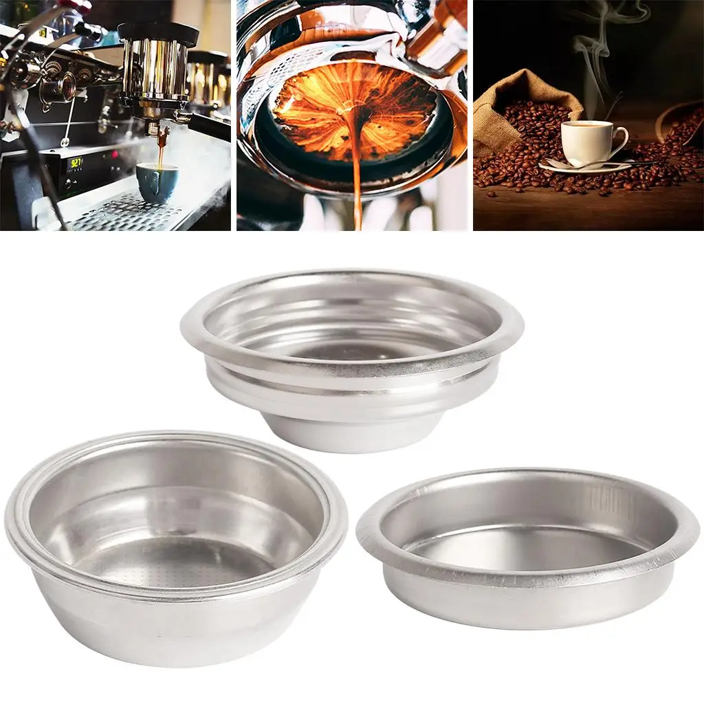 Сменные фильтры для кофе из нержавеющей стали для эспрессо-машин