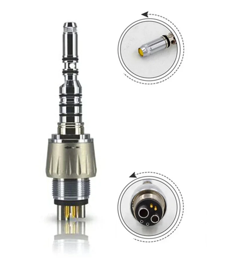 

6 H Self Generator LED KVO Quick Couplings Spare Part Compatibles High Speed Handpiece Equipment/2025 Hotsales Tools