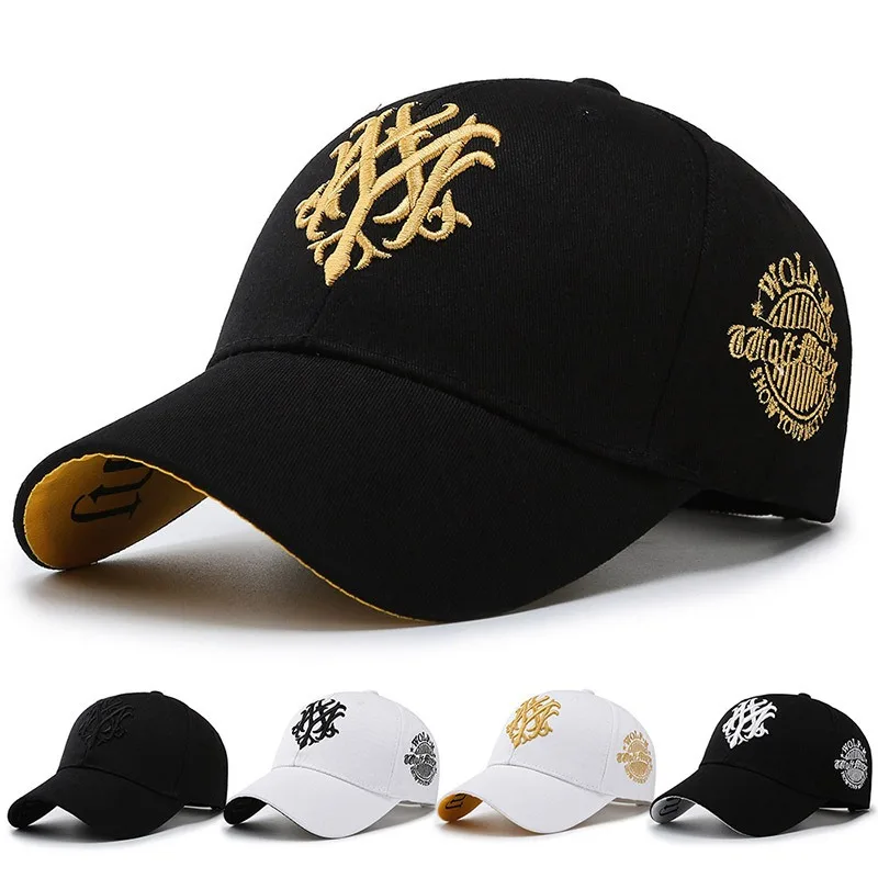 Adjustable Fashion Baseball Cap Totem Embroidery Sun Caps for Men Women Unisex-Teens Embroidered Snapback Flat Hip Hop Hat 2024