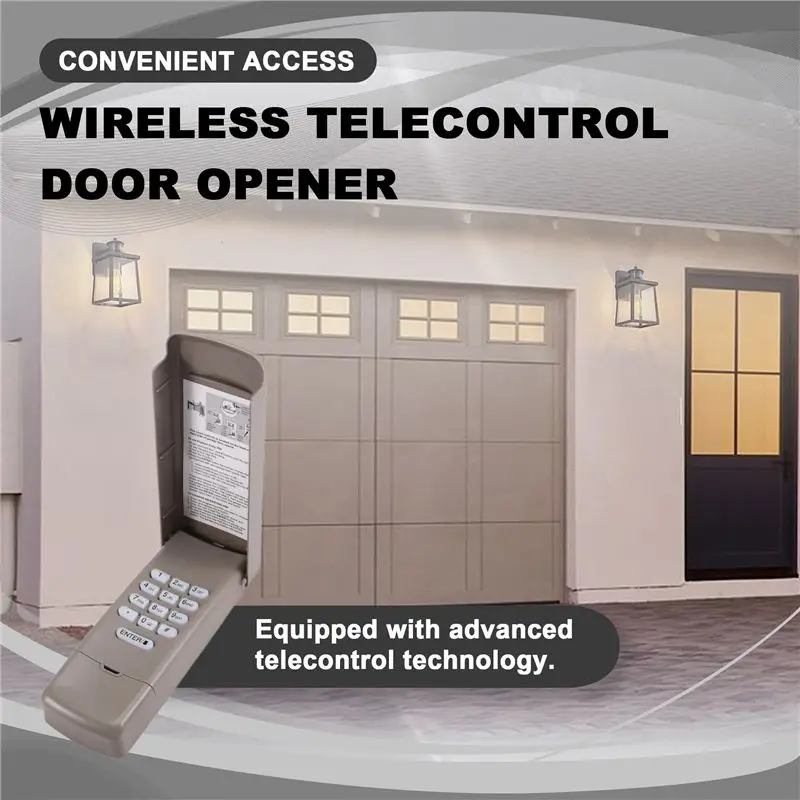 [NEW A09R!】 Wireless Telecontrol Door Opener Telecontrol Door Opener Keyless Entry Controller Telecontrol For 877MAX 878MAX 377L