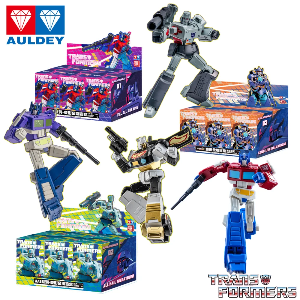 ADLDEY Transformers Blind Box AAM Série 1-3 Figurine d'action multi-versions avec variante rare Chase – Cadeau pour collectionneur