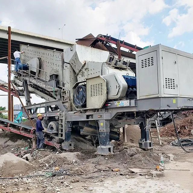 Hard Stone Mobile Impact Crusher Competitive Price Energy Saving Wheeled Mobile Impact Crusher Price List
