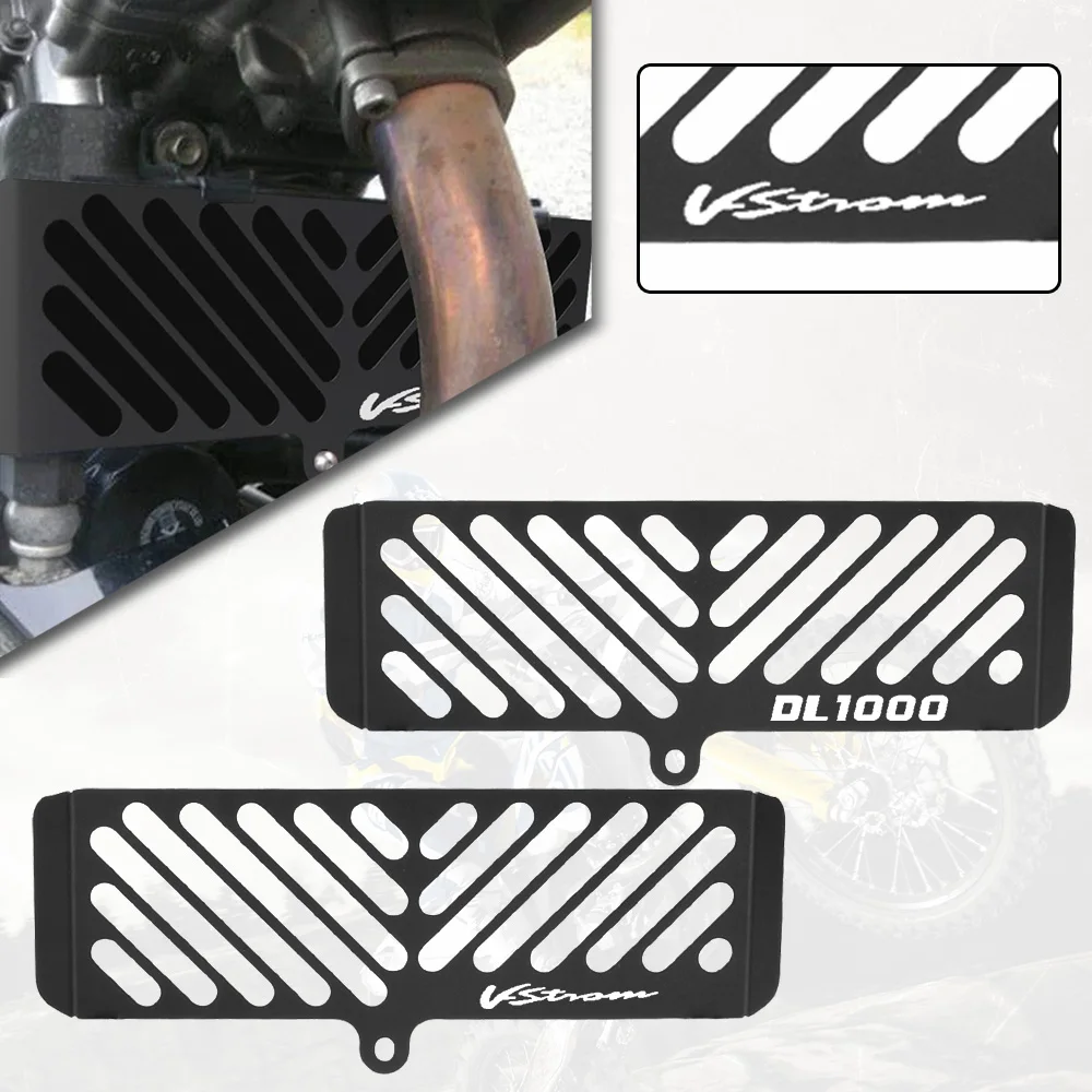 

V-Strom DL1000 Radiator Grille Guard Cover For SUZUKI V-STROM 1000 2003-2007 Motorcycle Oil Cooler Radiator Grill Net Protector