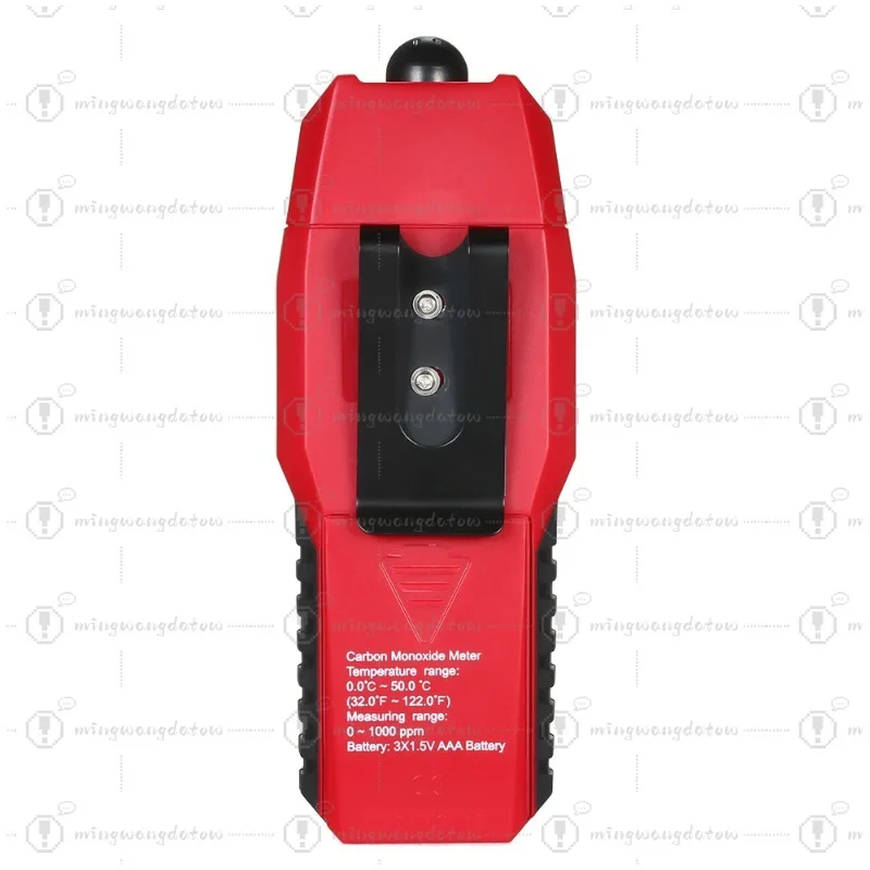 ST9700 Portable CO Gas Monitor, Handheld Carbon Monoxide Tester, High Accuracy Leak Detector with LCD Display Alarm