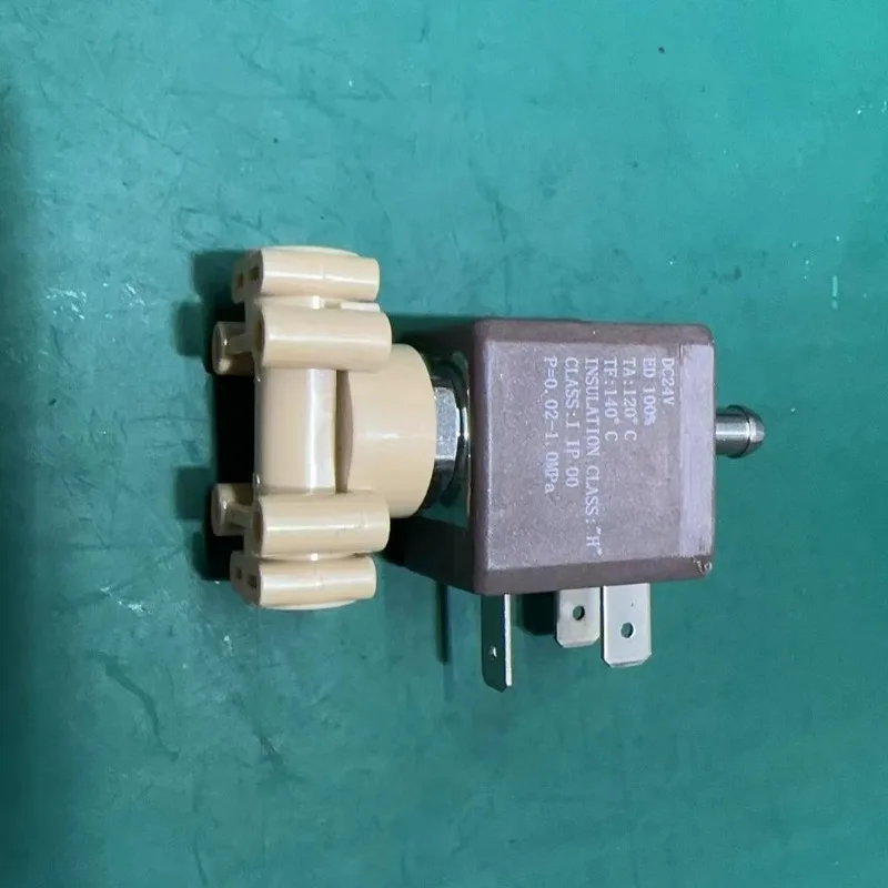Self-service Coffee Vending Machine Food Grade High Temp Solenoid Valve 2/3 Position Brass Control Valve Replacement