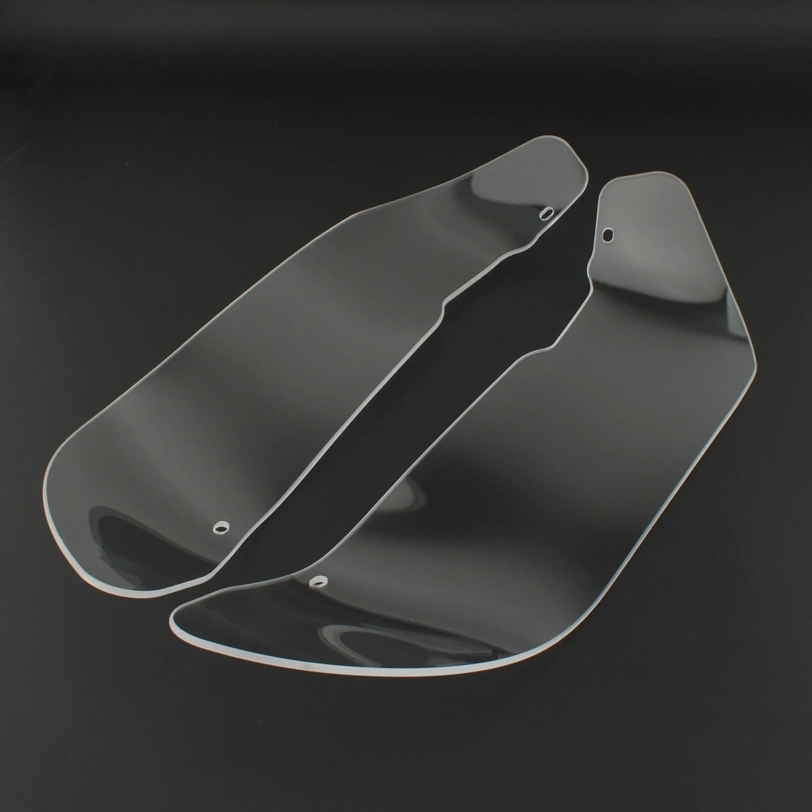 

For Honda Gold Wing GL1800 2018-2024 2019 2020 2021 2022 2023 Motorcycle Windshield Side Wing Wind Air Deflector ABS Plastic