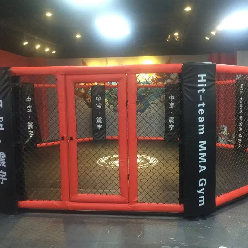 Factory wholesale simple floor cage fighting sanda high barrier boxing octagon cage