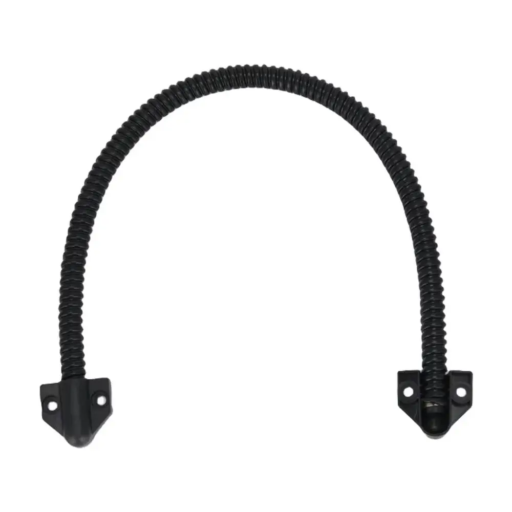 Stainless Steel Access Control Cable Metal Head Anti-pinch Armored Cable Flexible Zinc Alloy Head Secure Line Defender