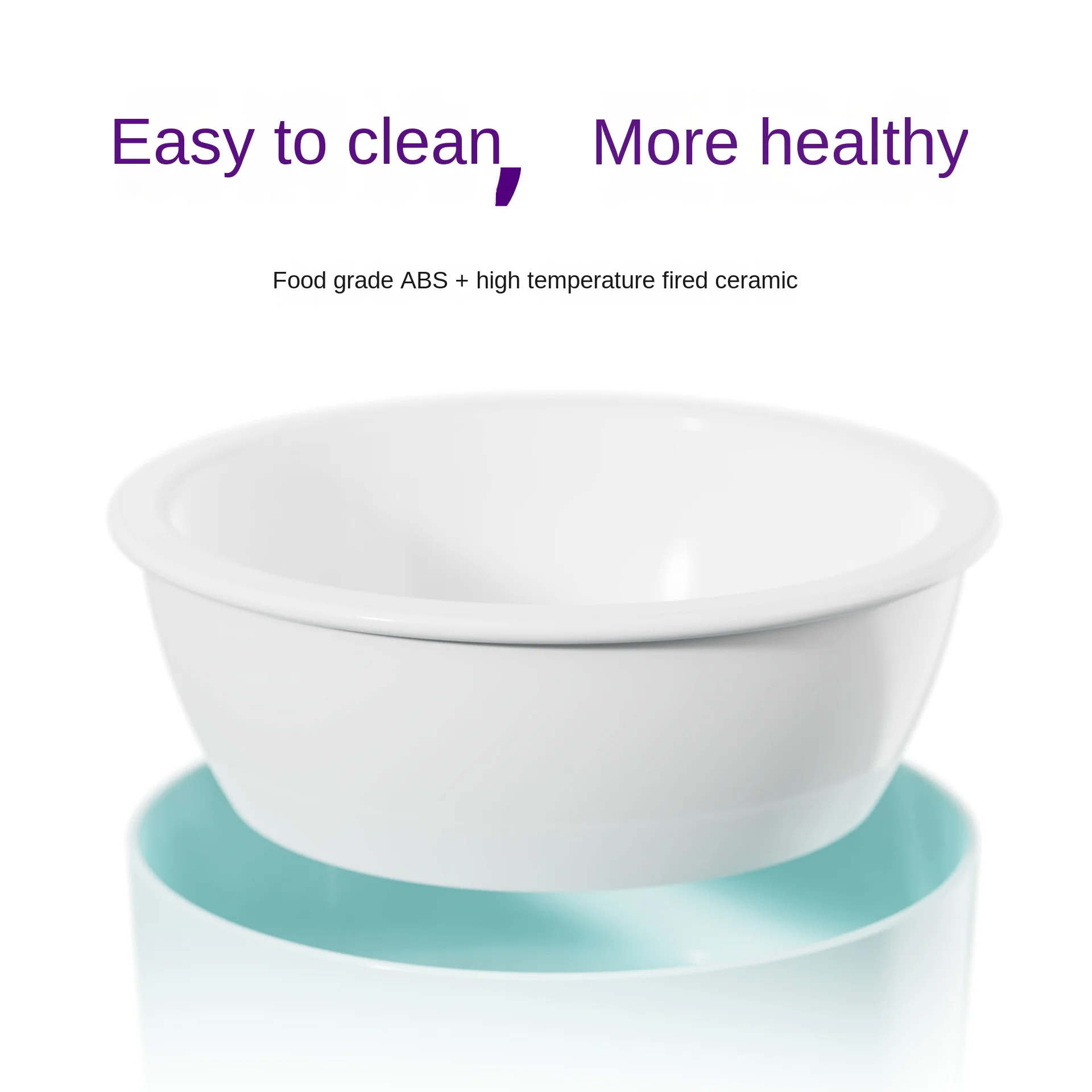Adjustable height Angle pet feeding bowl Anti-explosion ceramic cat food basin Solid plastic dog and cat bowl for cervical spine