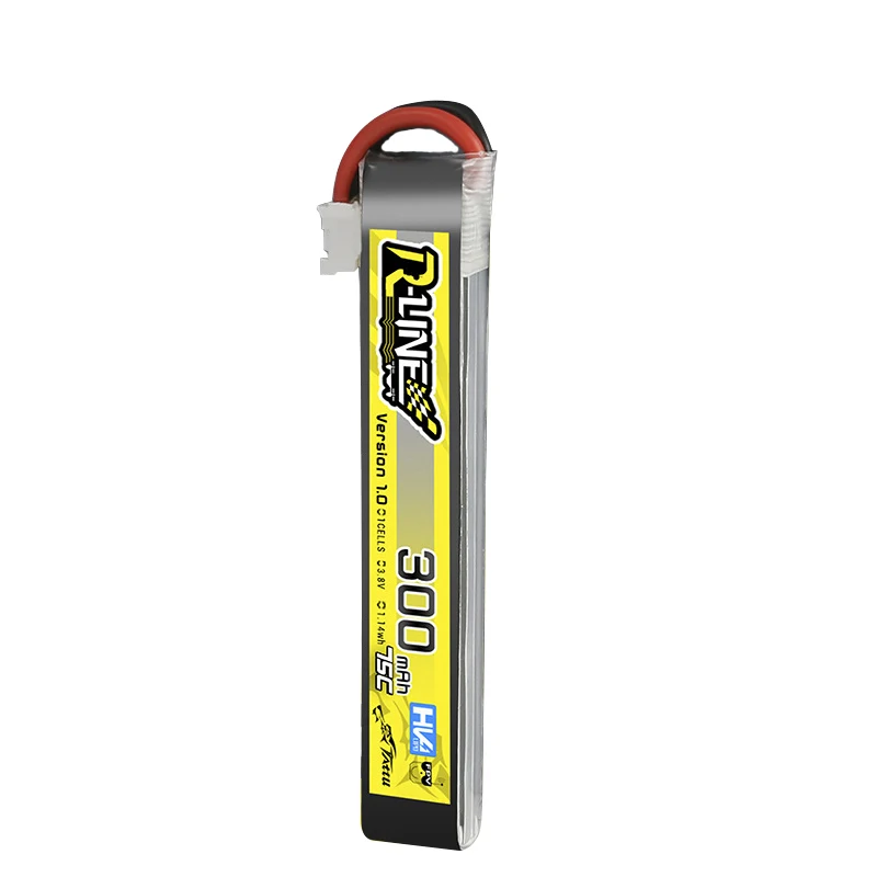 Batería LiPo TATTU 75C 300mAh 1S para drone FPV RC - imagen 3