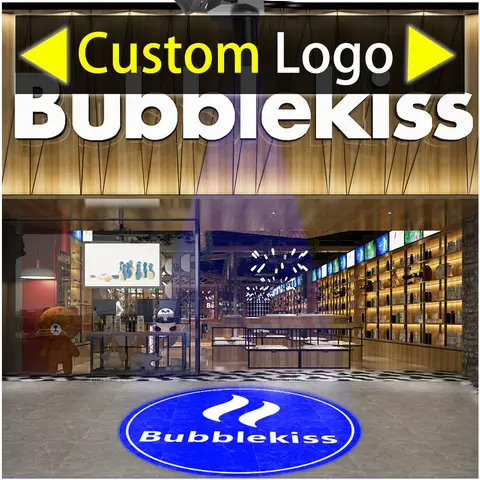Wedding Custom Led HD Gobo Logo Projector Indoor Outdoor Ip67 Waterproof Rotating Advertising Image Projection Light For Floor