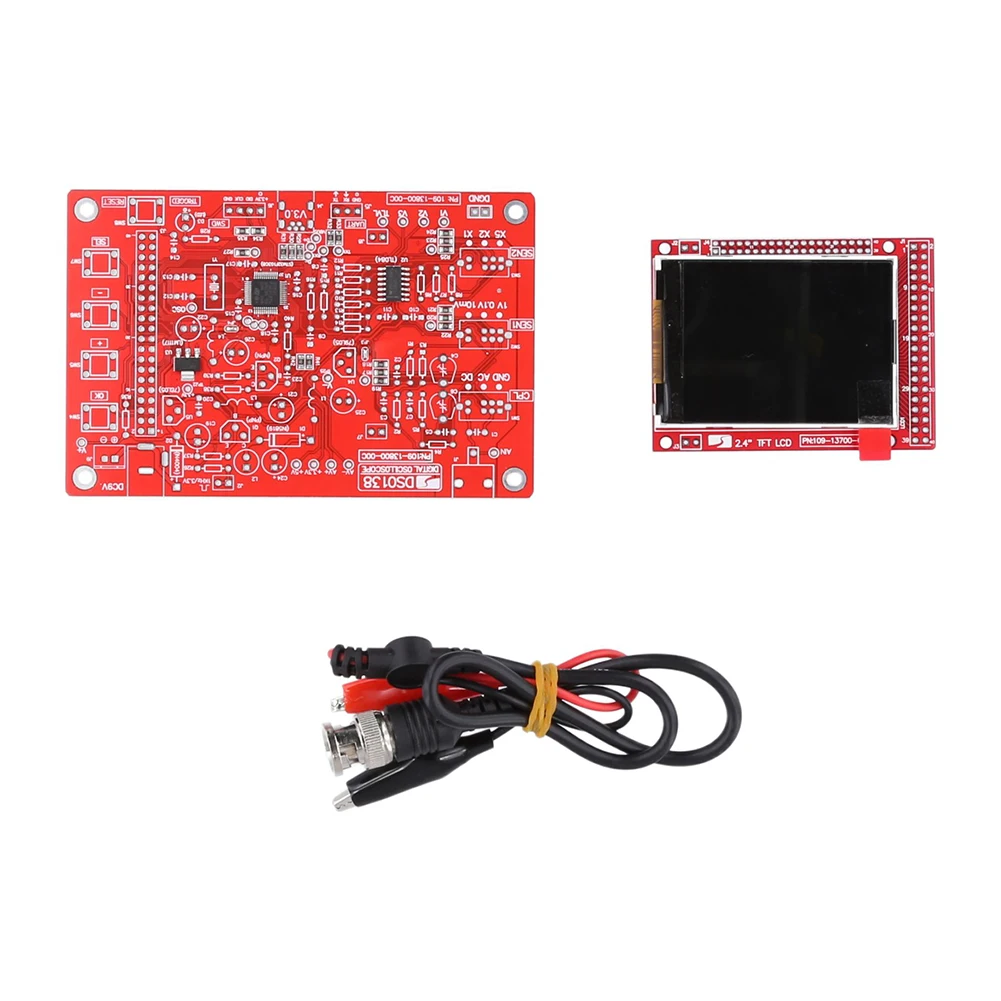 Dso138 Digitale Oscilloscoop Diy Kit 2.4Inch Tft Digitale Oscilloscoop Kit Diy Parts 1Msps Elektronische Leerset