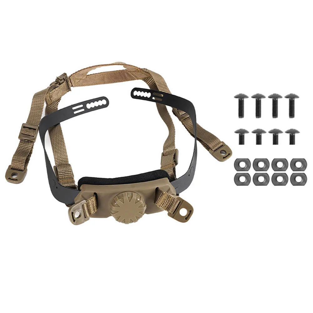 

Система подвески для шлема FAST с подушками и регулируемой ручкой, комплект для модернизации тактического шлема для улучшенной посадки и комфорта NA174S