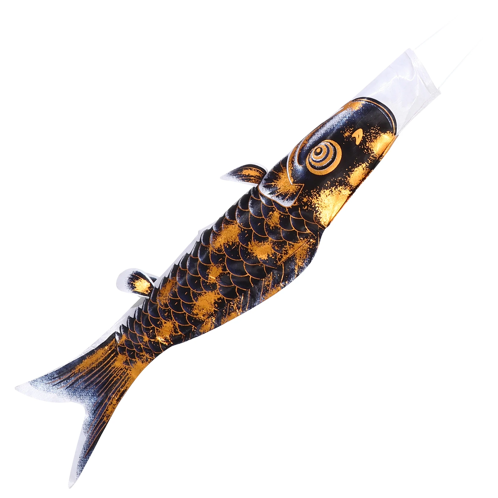 

Japanese Koi Fish Windsock Carp Flag Koinobori Hot Stamped Decorative Outdoor Indoor Hanging Marine Flag Retro Banner