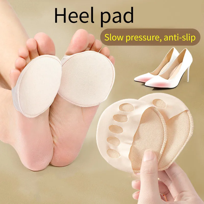 Almohadillas para antepié de cinco dedos de los pies para mujer, medias plantillas de tacón alto, callos, callos, cuidado del dolor de pies,