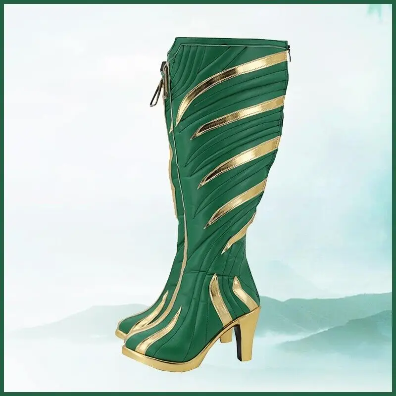 

Game Cosplay Shoes Apex Legends Loba Boots Halloween Costume Accessories Props Made