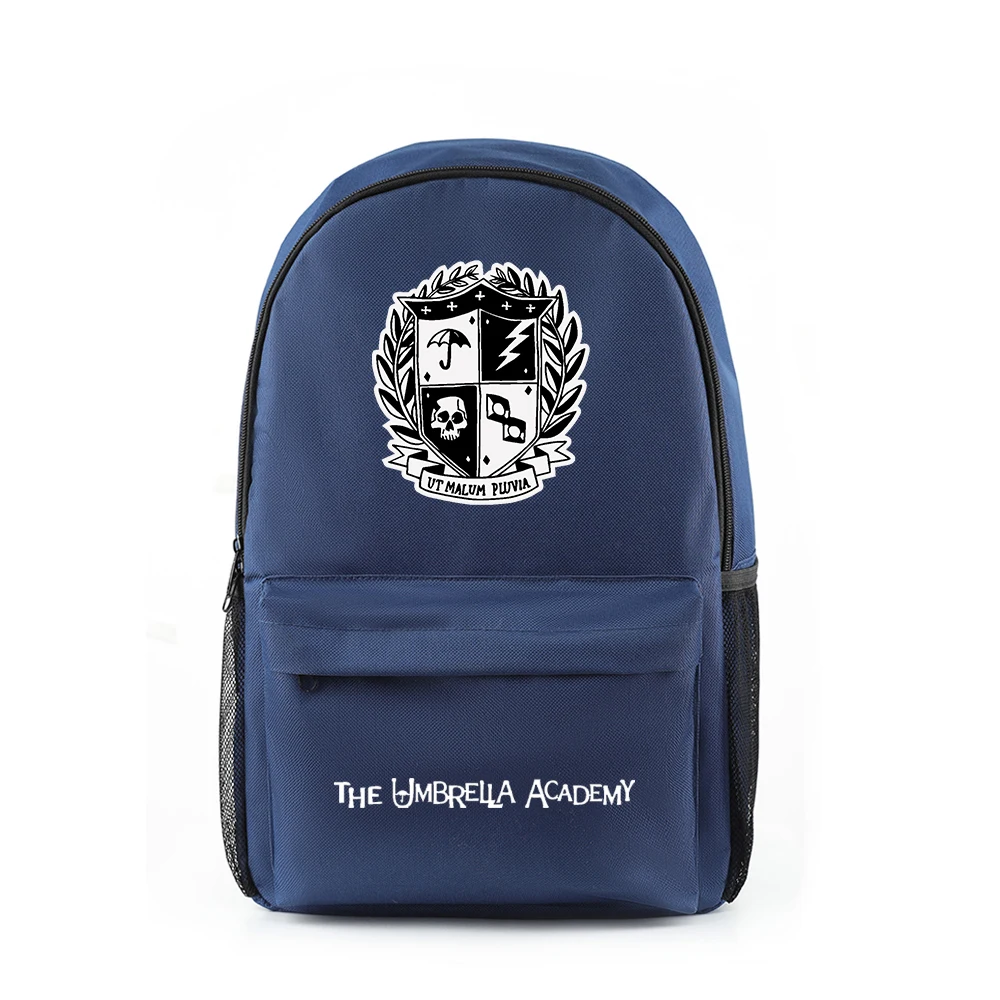 

Cartoon Popular THE UMBRELLA ACADEMY Notebook Backpacks pupil School Bags Print Oxford Waterproof Boys/Girls Laptop Backpacks