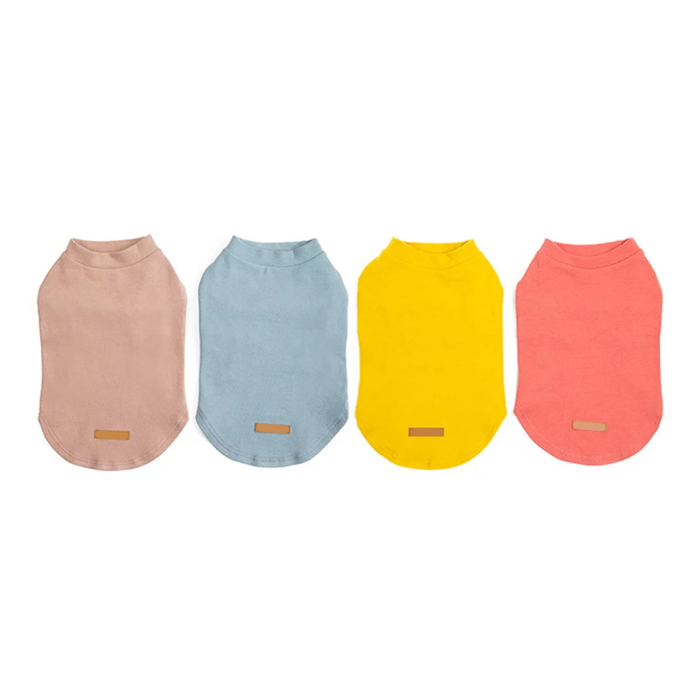

Dog Clothes Cotton Pink Leisure Costume Comfortable Shirt Special Occasion Pajamas Dog Clothes Pet Cotton Shirt
