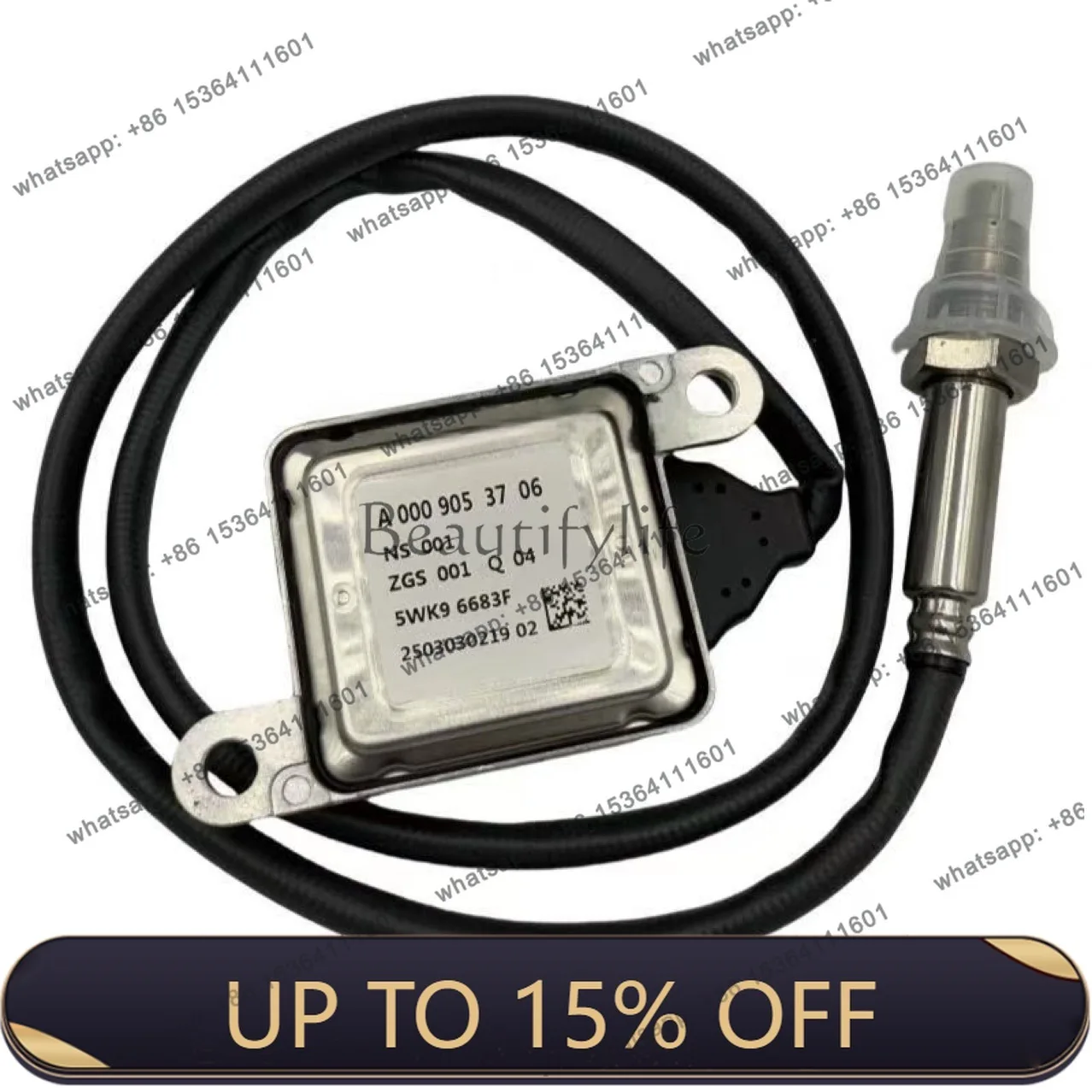 PG 5WK96683F A0009053706 NOX SENSOR Cross Border Nitrogen Oxygen Sensor