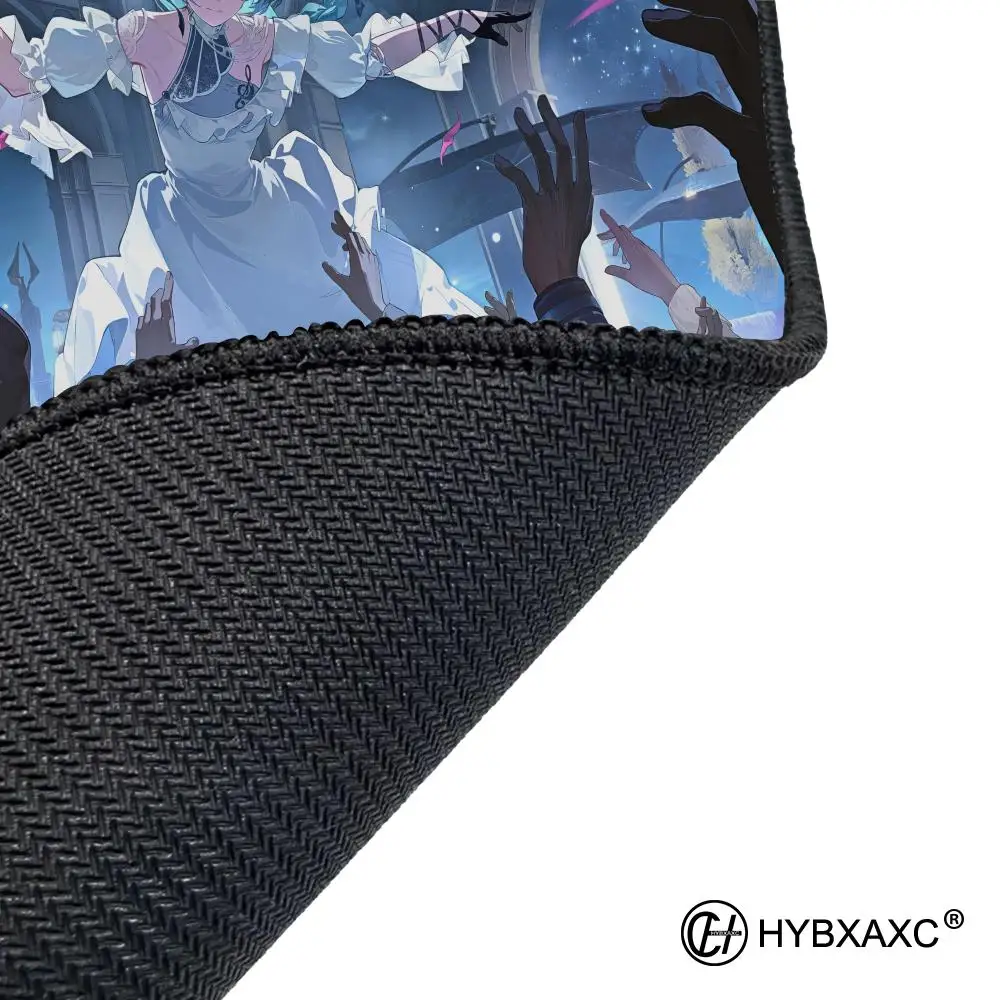 PHROLOVA Animation Beautiful patternsOffice Computer Desk Mat Table Big Mouse Pad Laptop Cushion Decor for Wuthering Waves