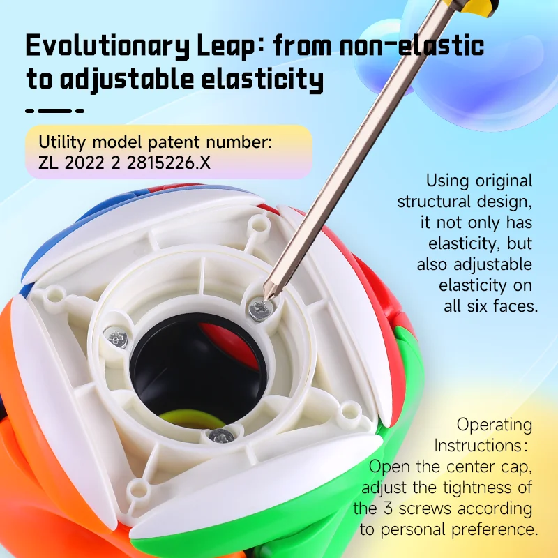 QiYi Tori Cube QY 3x3 باطلة سرعة أُحجية مكعبات الجاذبية المجوفة المكعب السحري ألعاب تعليمية الأطفال هدية