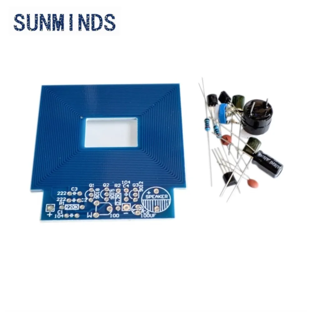 1pcs DIY Kit Metal Detector Kit Electronic Kit DC 3V-5V 60mm Non-contact Sensor Board Module DIY Electronic Part Metal Detector