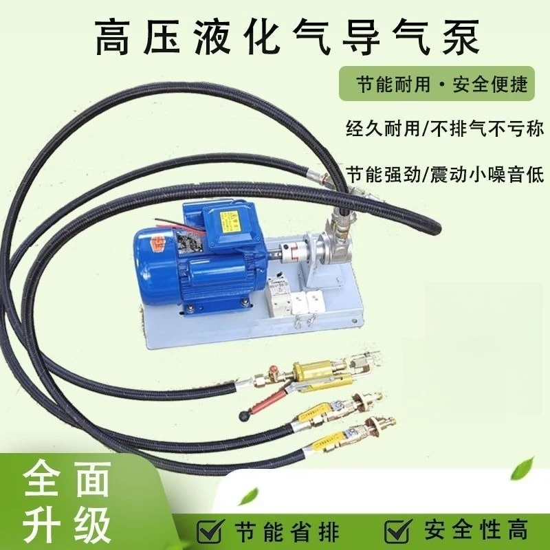 

New 220V High Pressure Propane Gas Pump for Liquefied Gas - Durable & Efficient