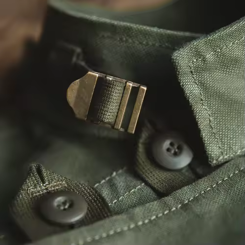 Maden Retro 16oz Canvas Swedish Motorcycle Green Jacket Pocket Bomber Jacket Casual Hunting Work Outwear for Men Spring and Fall - Image 4