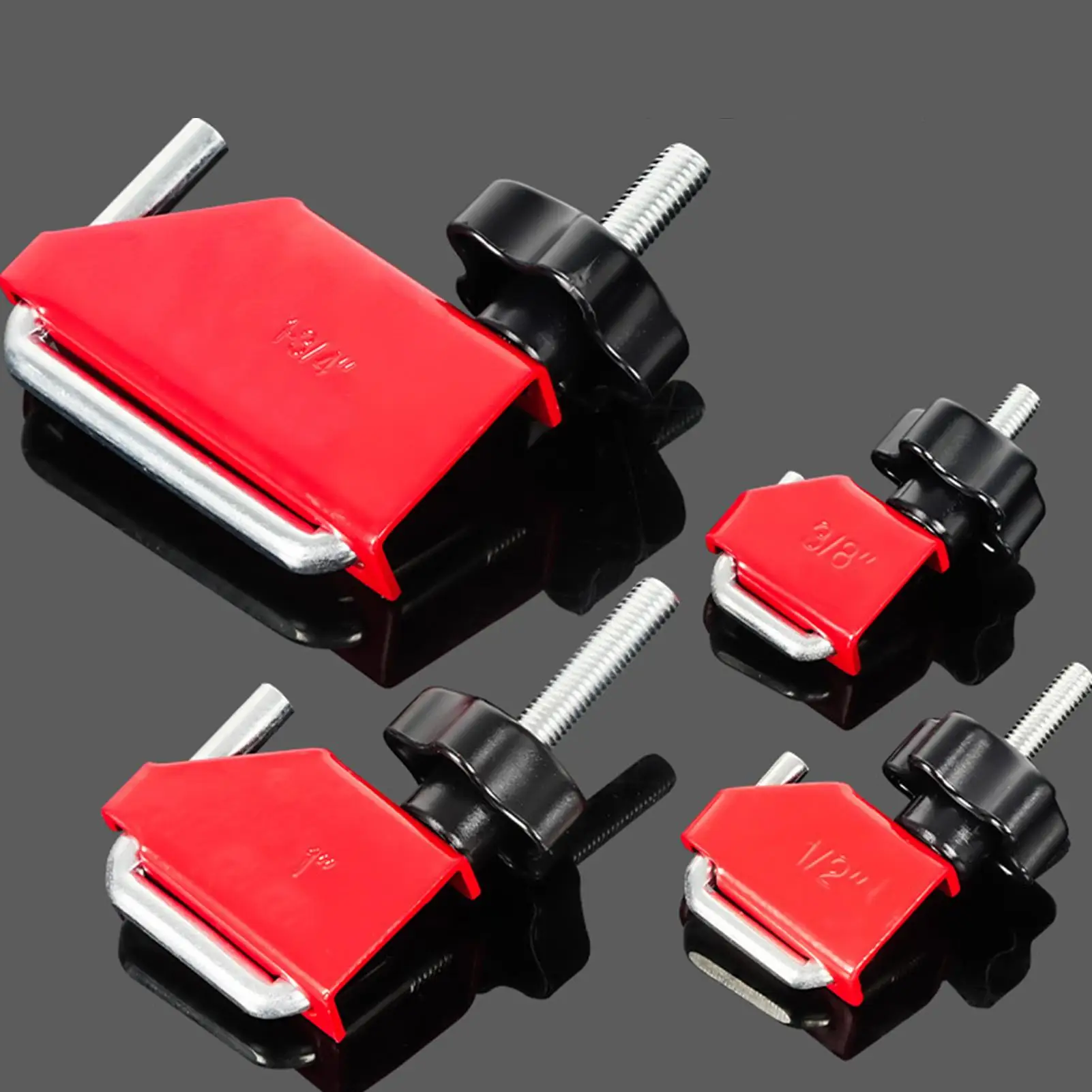 

Pipe U-Bolt Clamps Metal Hose Clamp U-Bolt Pipe Clamps Repair Tool Adjustable Heavy Duty Exhaust Clamp Set for Trucks